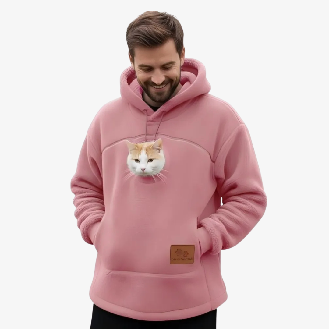 The Original Purr Pouch Cat Hoodie