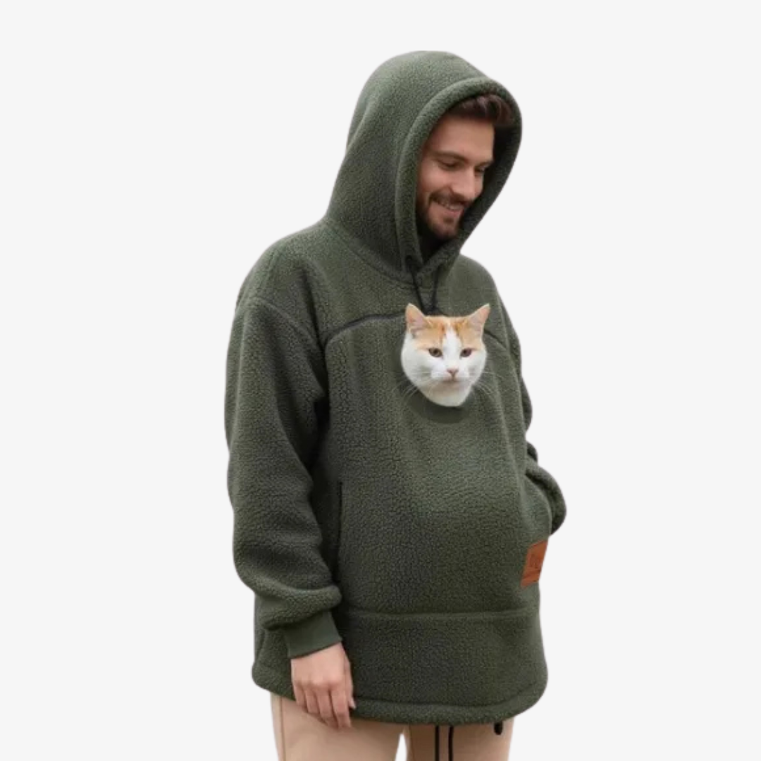 The Original Purr Pouch Cat Hoodie