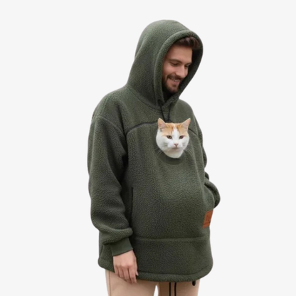 The Original Purr Pouch Cat Hoodie