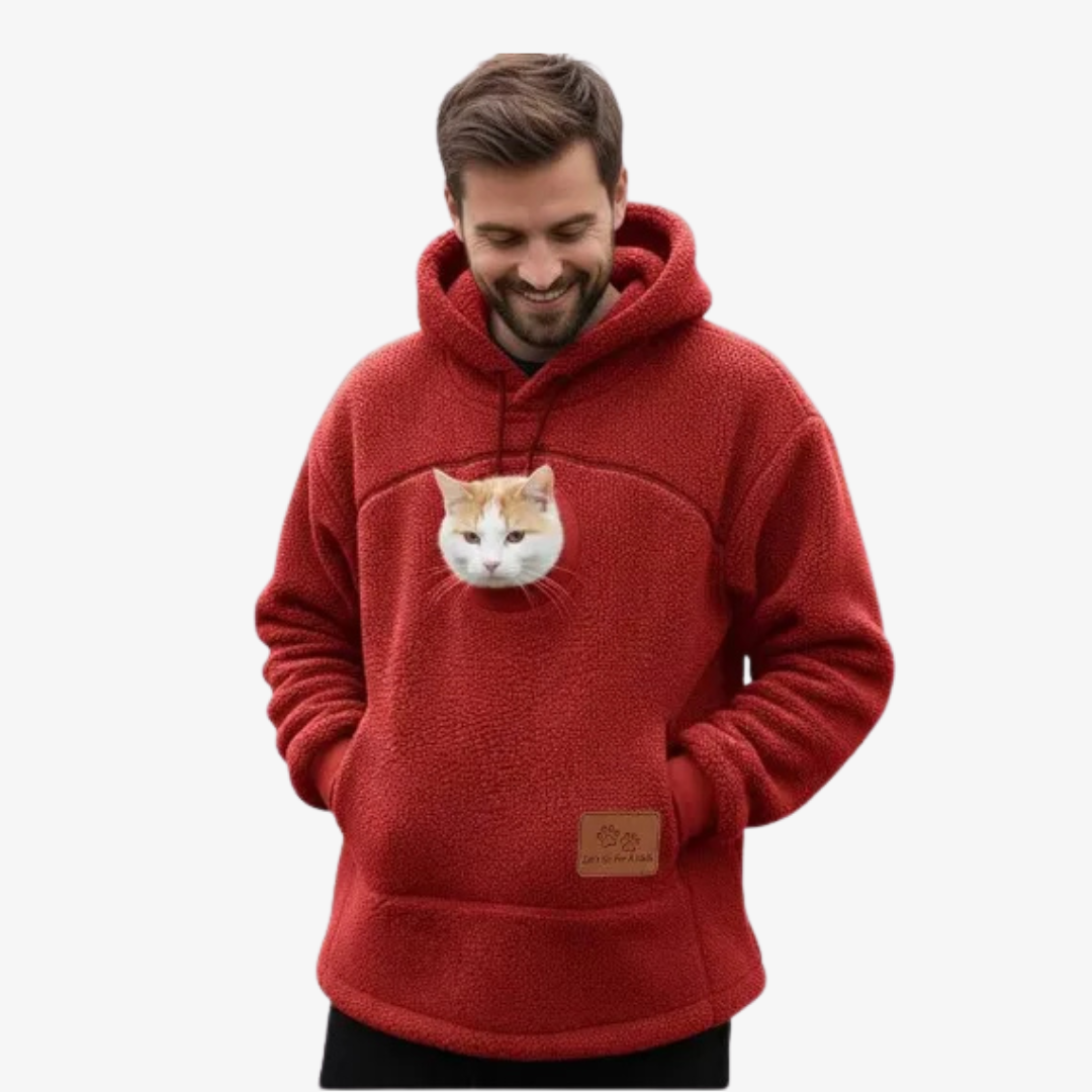 The Original Purr Pouch Cat Hoodie