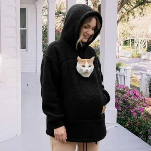 The Original Purr Pouch Cat Hoodie