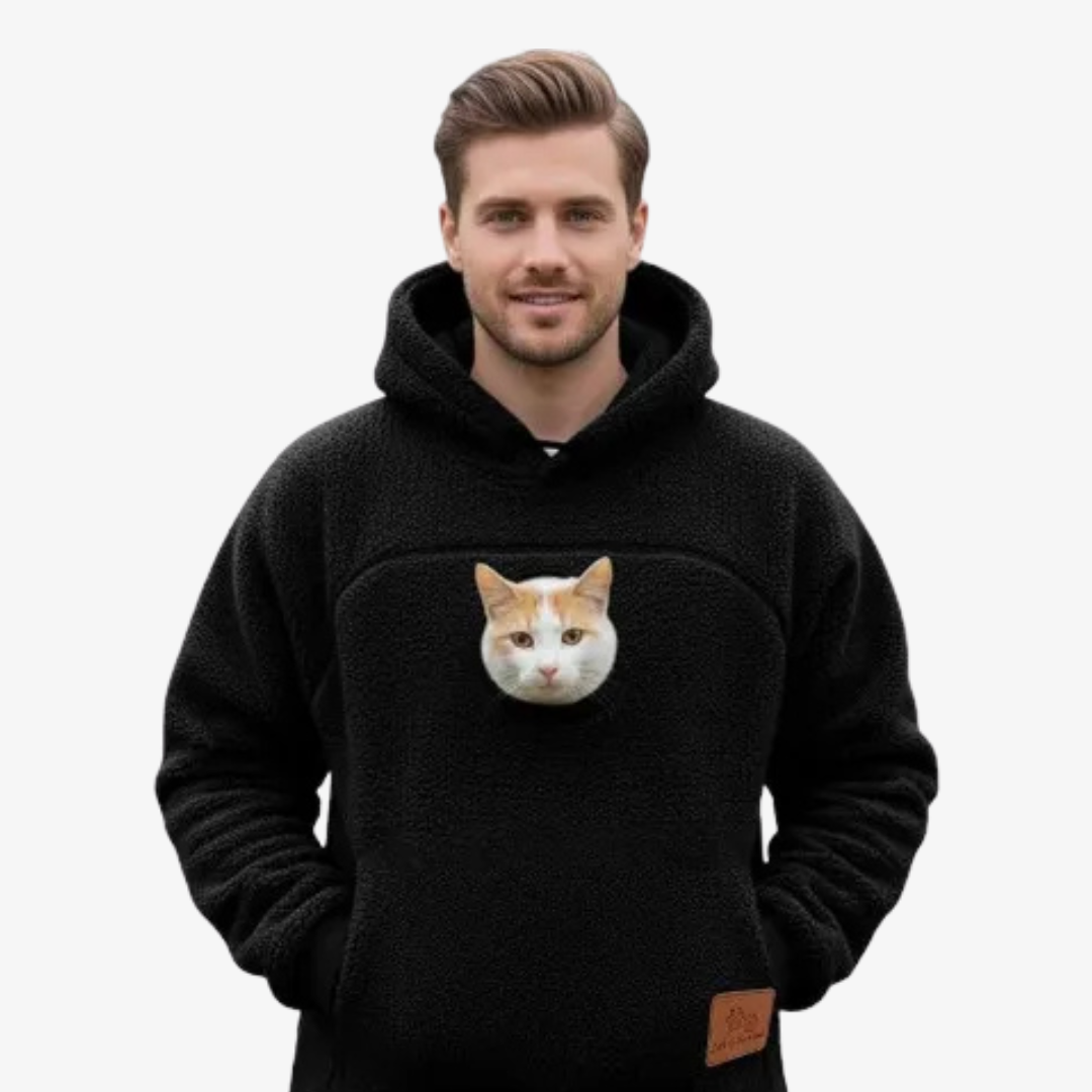 The Original Purr Pouch Cat Hoodie
