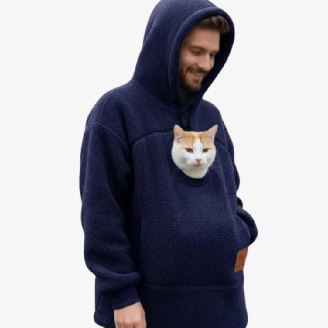 The Original Purr Pouch Cat Hoodie
